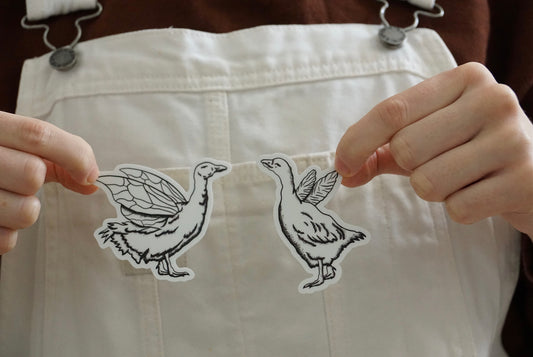 Sticker set - geese fellas
